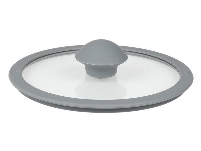 KOOR Kochtopf – 1 l, Silikon/Edelstahl, Grau