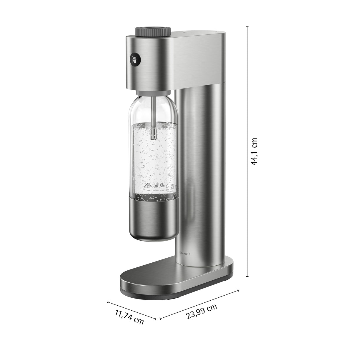 WMF Wassersprudler – 1 l, Edelstahl