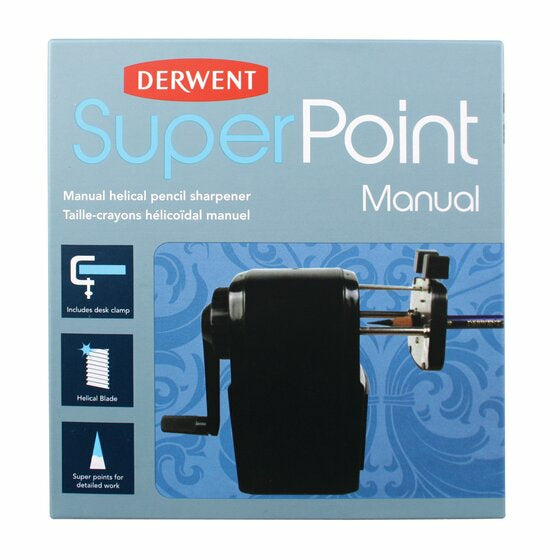 Derwent Spitzdose – für Ø bis 8 mm – Kunststoff – schwarz