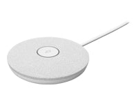 Logitech Rally Mic Pod – Konferenzmikrofon für Rally Bar Mini, Rally Bar und Rally, Weiss