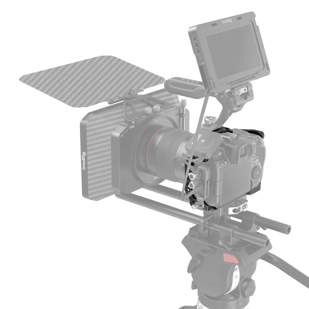 SmallRig 3233B Black Mamba Cage – Kameracage – für Canon EOS R5 C, EOS R5, EOS R6 – Schwarz