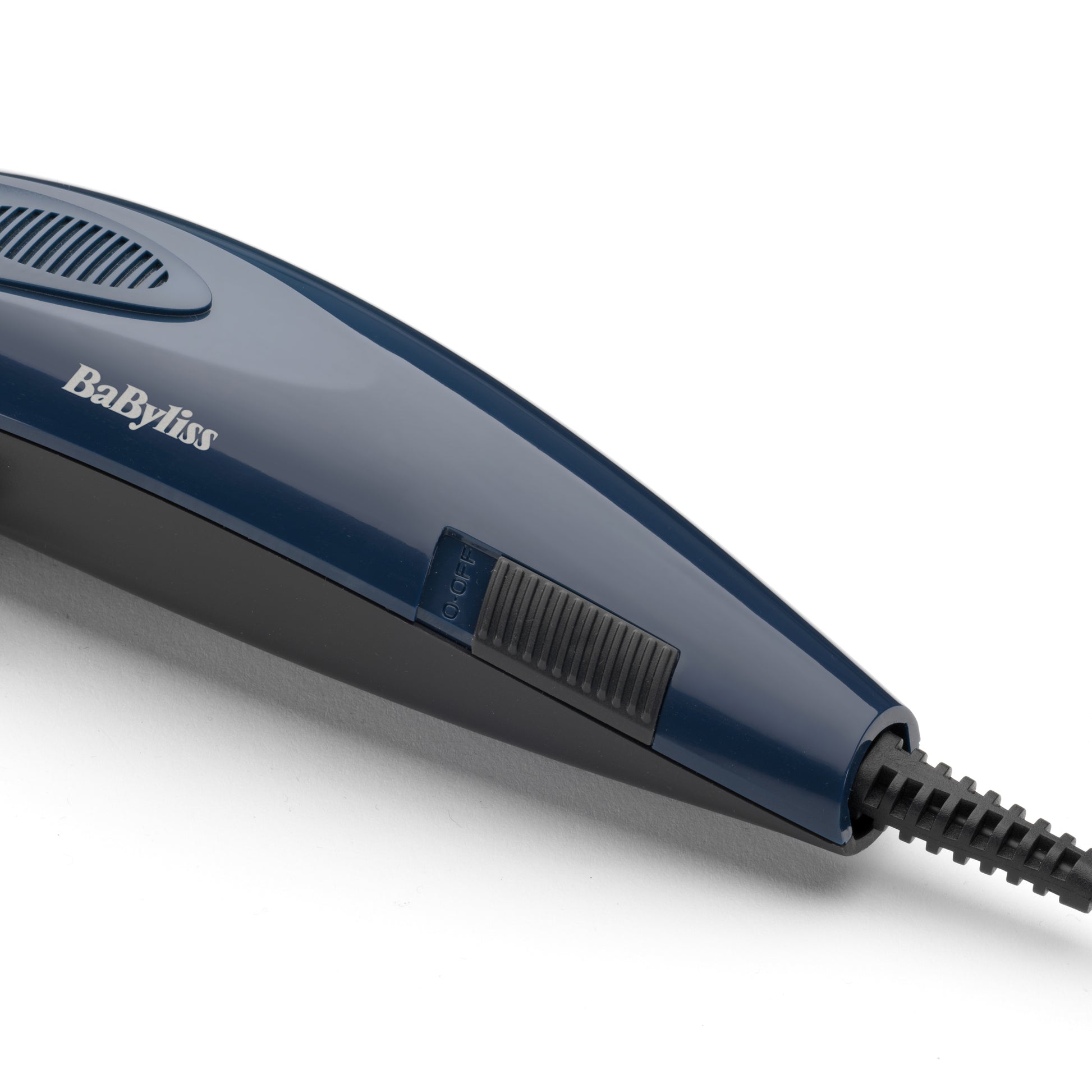 BaByliss Haarschneider E695E – netzbetrieben, 3–25 mm, 8 Kammaufsätze, Edelstahlklingen – blau
