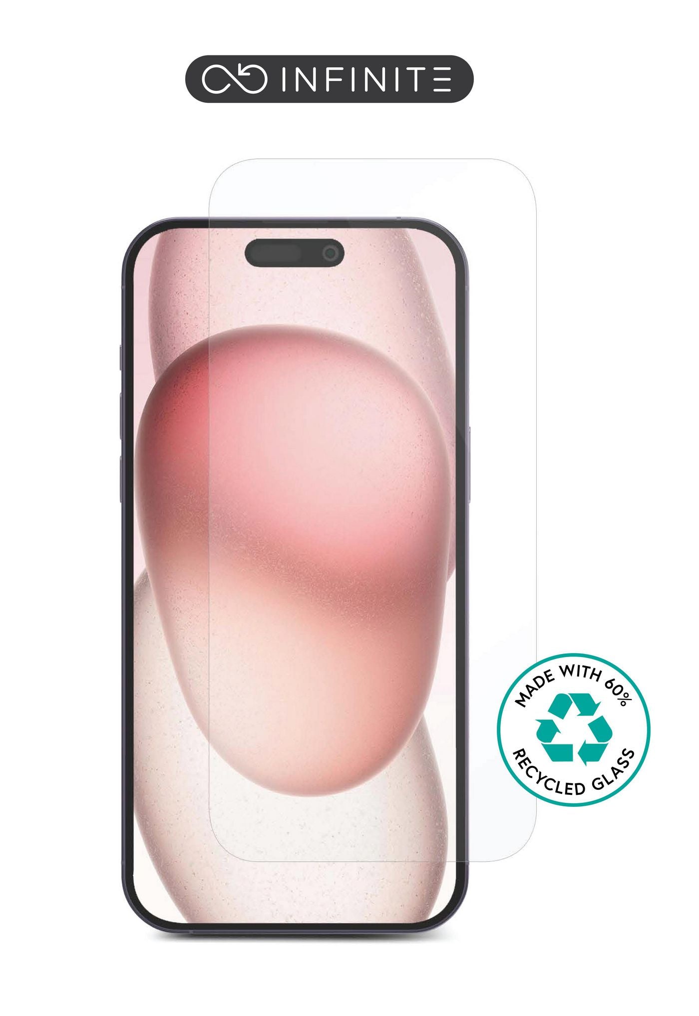 eSTUFF Displayschutz – für Apple iPhone 16 Pro – transparent – Panzerglas