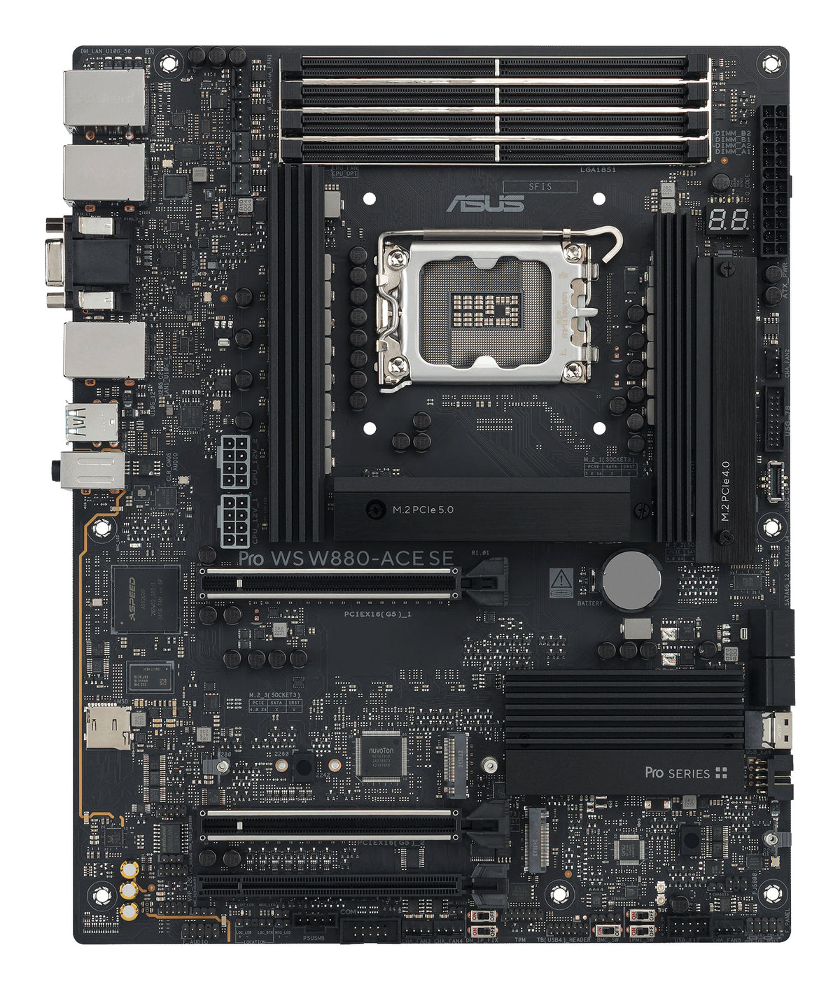 ASUS PRO WS W880-ACE SE – Mainboard – LGA 1851, W880, ATX, DDR5