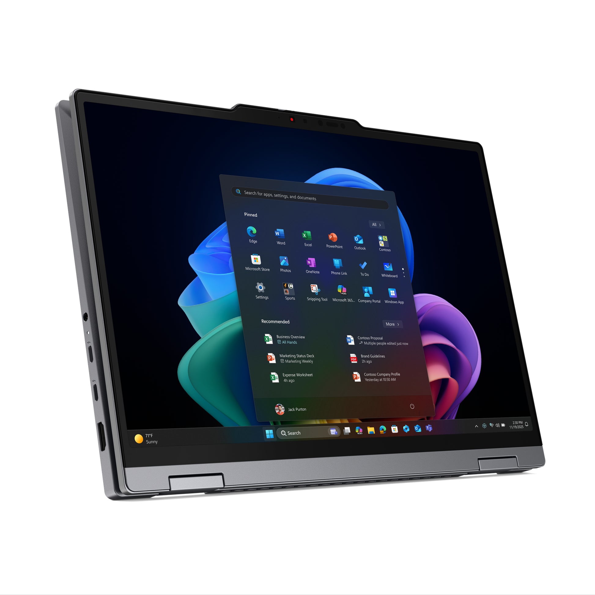 Lenovo ThinkPad X1 2-in-1 Gen 11 – 14" WUXGA Touch, Core Ultra 5 325, 32 GB, 512 GB SSD, Win 11 Pro