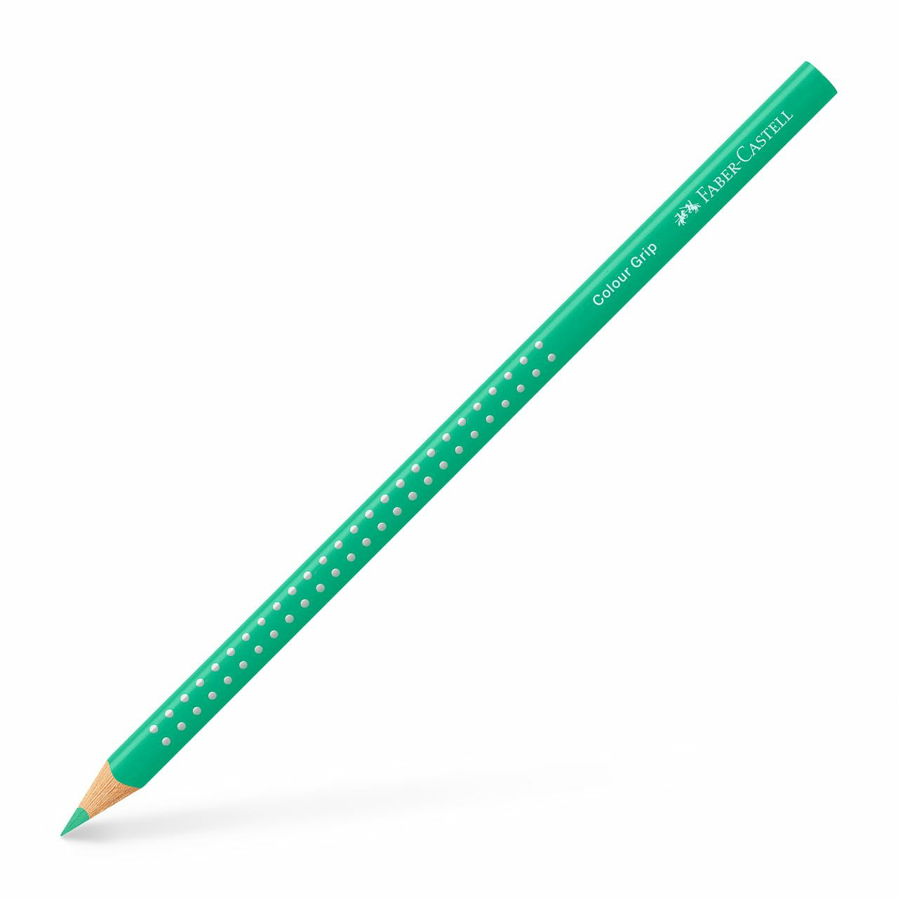 Faber-Castell Aquarellfarbstift Colour Grip 2001 – Phthalogrün Hell, Ø 3 mm, Dreikantig, FSC
