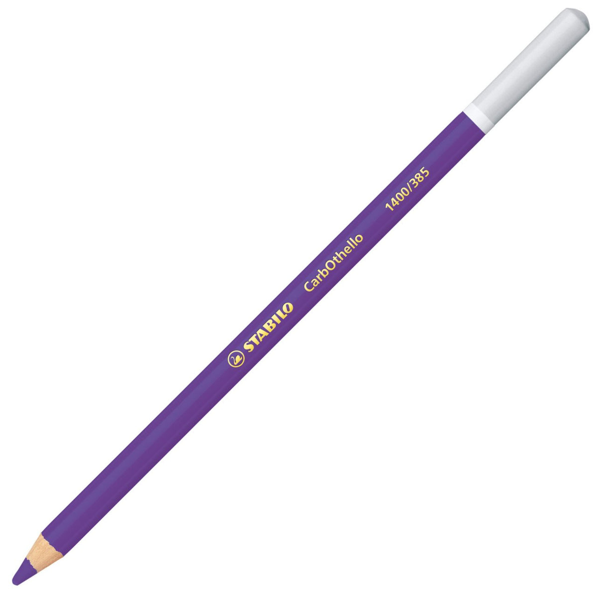 STABILO Pastellkreidestift CarbOthello – Einzelstift Dunkelviolett, Minen-Ø 4,4 mm