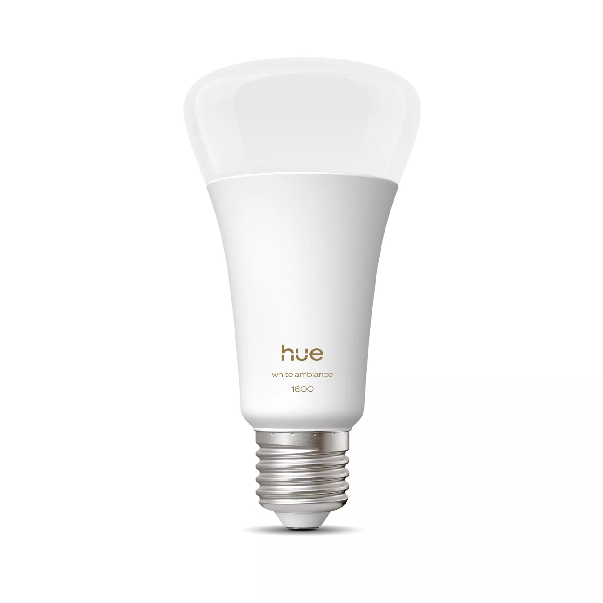 Philips by Signify Philips Hue Smart-Leuchtmittel E27 White Ambiance – 1600 lm, Farbtemperatur einstellbar, Zigbee, dimmbar