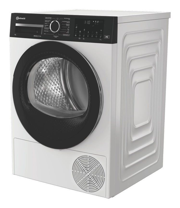 Bauknecht Wäschetrockner BKTR6109 – 9 kg, Energieklasse C, Inverter & Automatikprogramme – weiss/schwarz