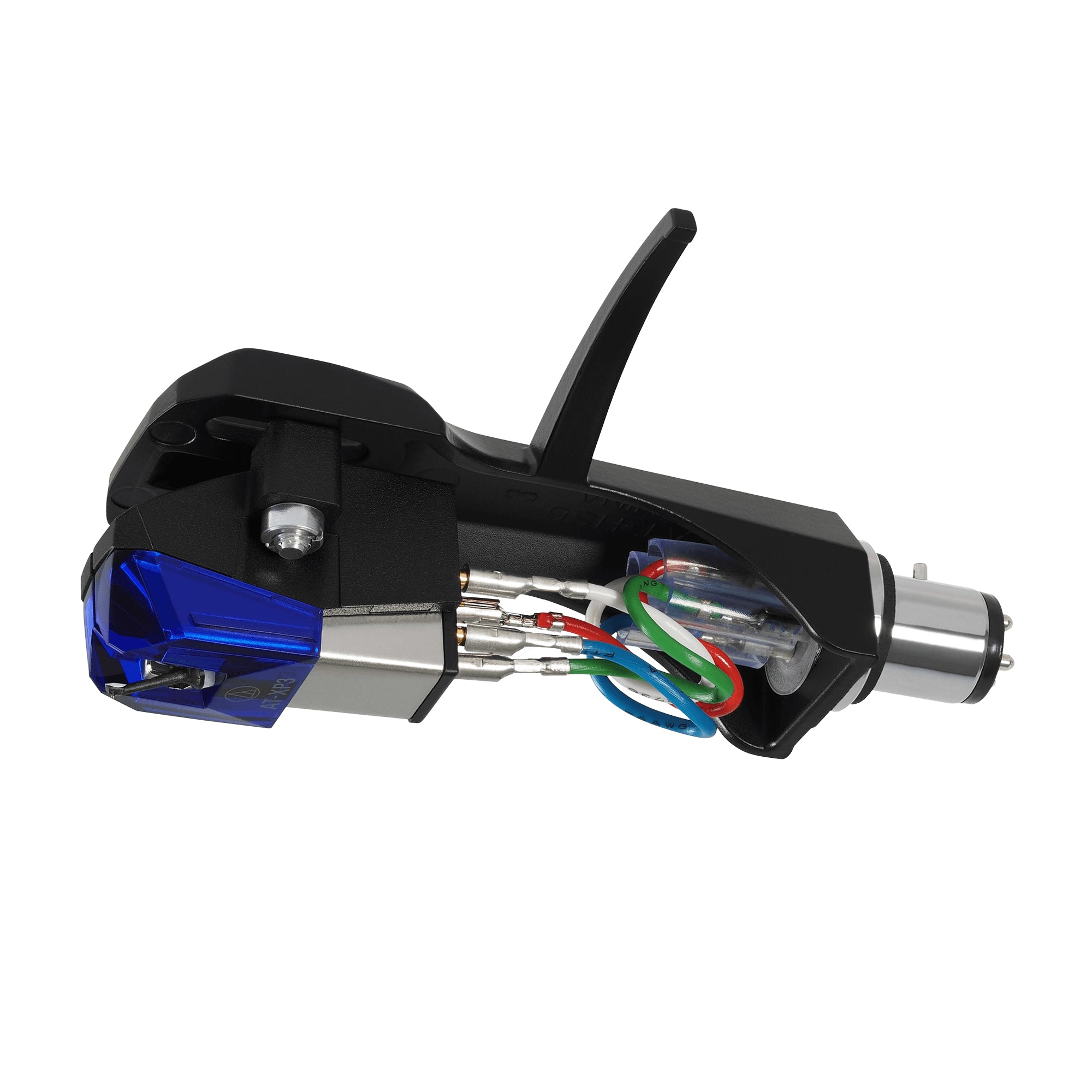 Audio-Technica AT-XP3/H – Tonabnehmer – elliptisch – 5,5 mV – Auflagekraft 3 g – schwarz – inkl. Headshell