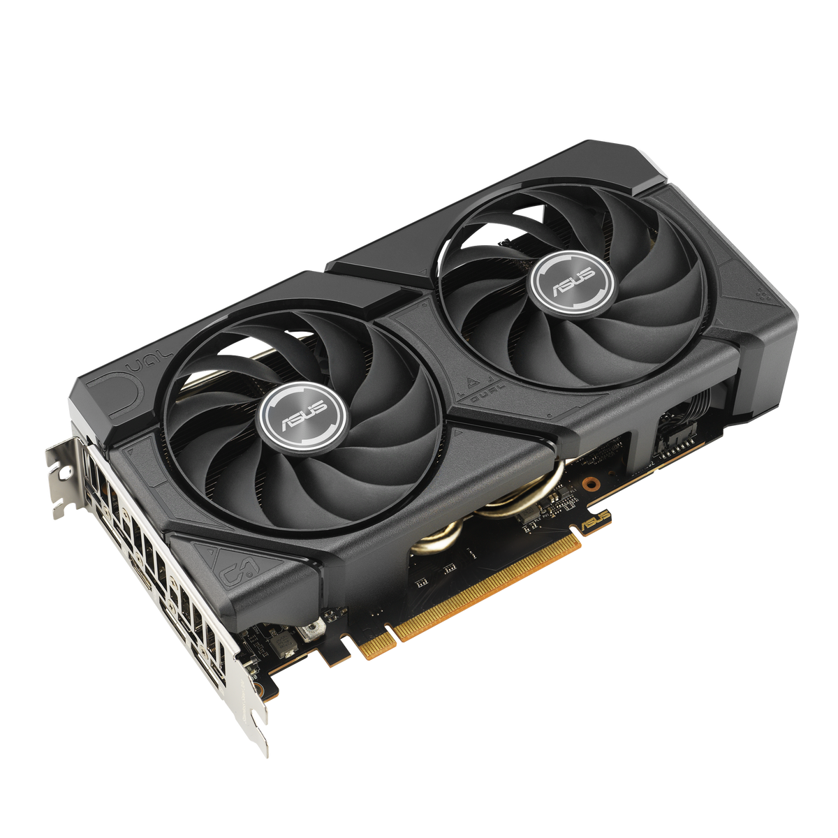 ASUS Dual RX 7600 EVO OC – Grafikkarte – 8 GB GDDR6, 128-Bit, 2715 MHz (OC), PCIe 4.0 x16, 3×DP, 1×HDMI