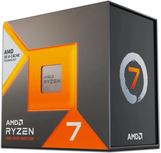 AMD Ryzen 7 7700X 3D – CPU – 8 Kerne, 4,50 GHz, AM5, 40 MB, 120 W