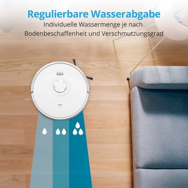 MEDION Roboterstaubsauger MD 11782 – 2500 mAh, 0,3 l, Akkubetrieb, 65 dB(A)