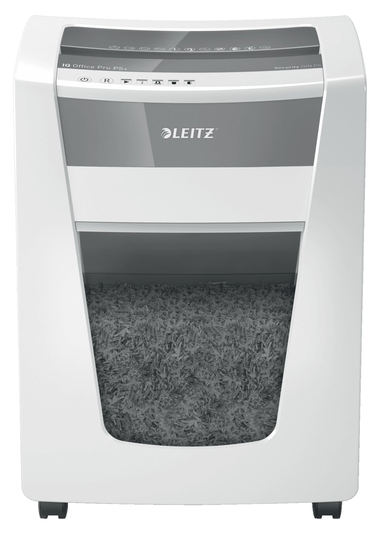 Leitz IQ Office Pro – Aktenvernichter, DIN P-5, Super-Mikroschnitt 2 × 5 mm, 7 Blatt, 30 l, A4