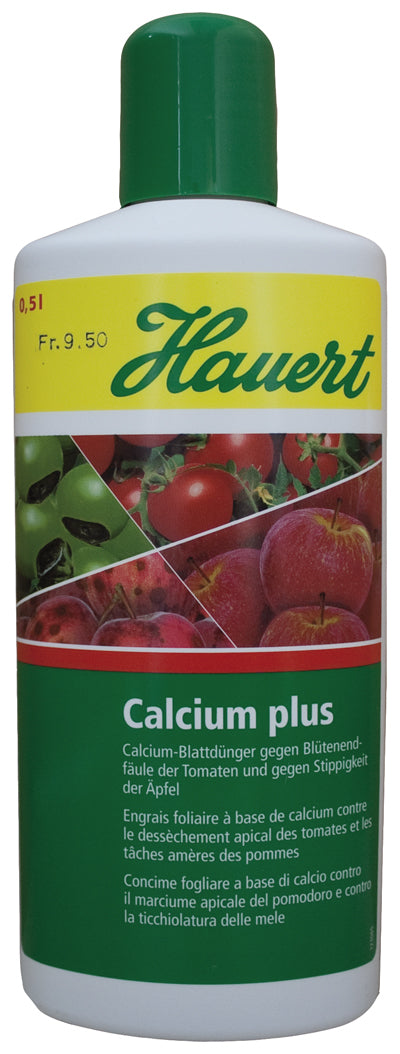 Hauert Mehrnährstoffdünger Flüssig, Konzentrat, 0,5 l – für Gemüse, Tomaten, Obst – 1 Stück
