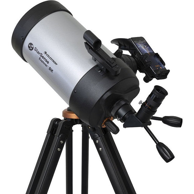 Celestron StarSense Explorer DX 6 SCT – Spiegelteleskop, 15 cm Öffnung, 1500 mm, f/10, Schwarz/Silber