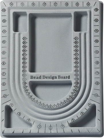 Knorr Prandell – Fädelmatte, Kunststoff, Grau, 23 × 33 cm
