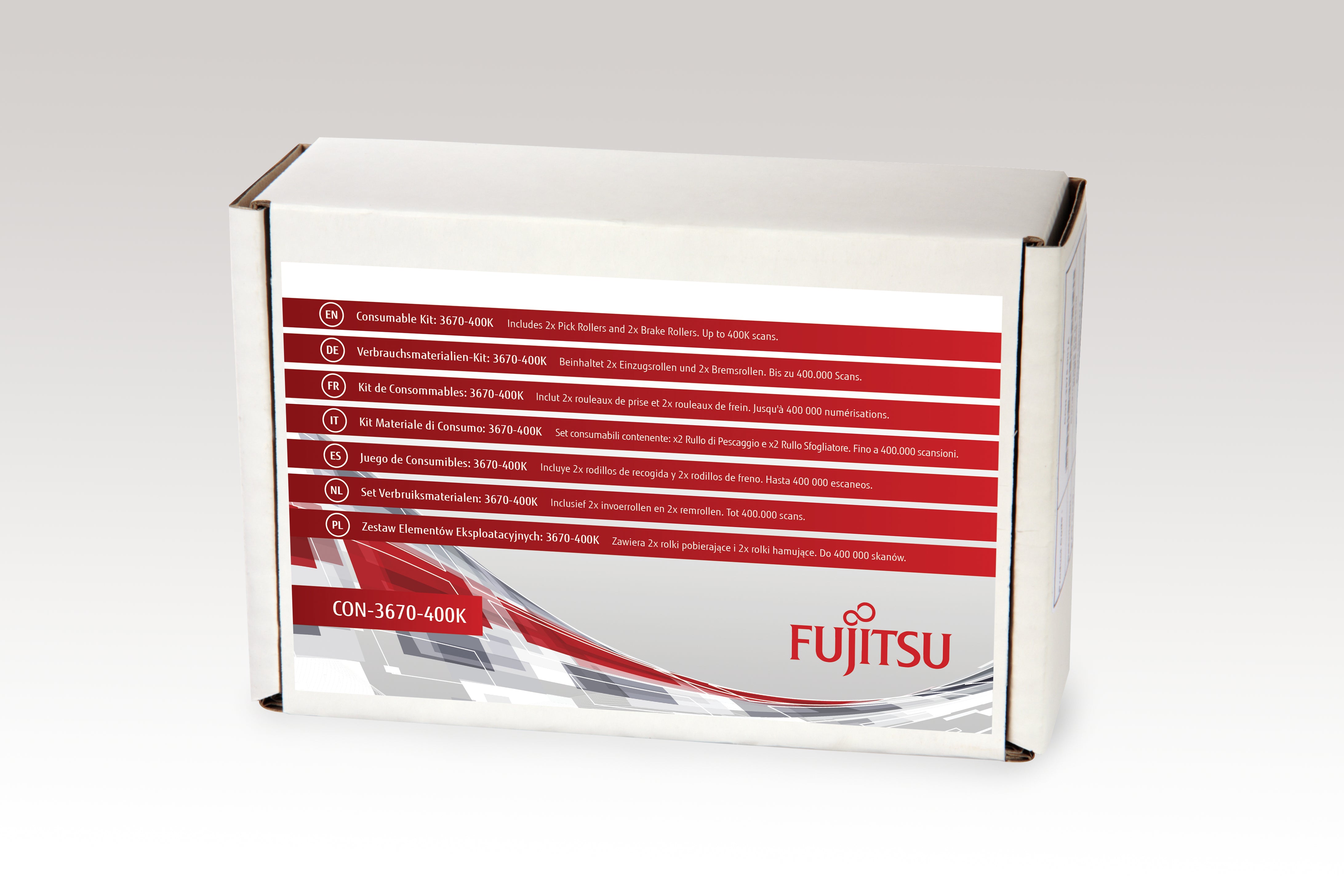 Fujitsu Wartungskit – für fi-7140, fi-7240, fi-7160 und andere – 400'000 Seiten