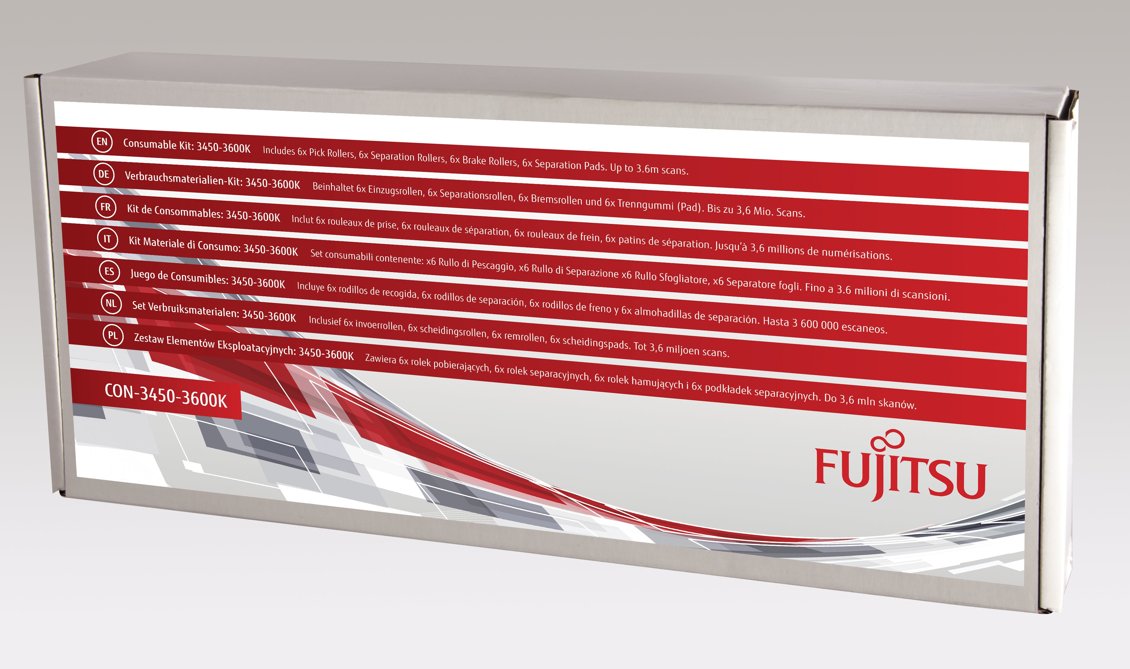 Fujitsu Wartungskit FI-5900C, 6 Stk.