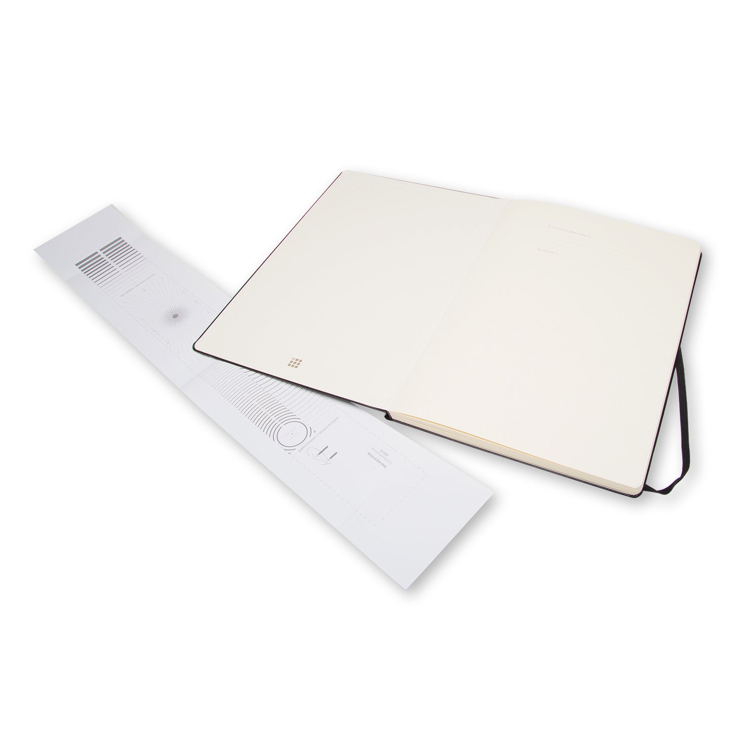 Moleskine Skizzenbuch A4, blanko, Fadenheftung, Hardcover, 96 Seiten, 165 g/m² – schwarz