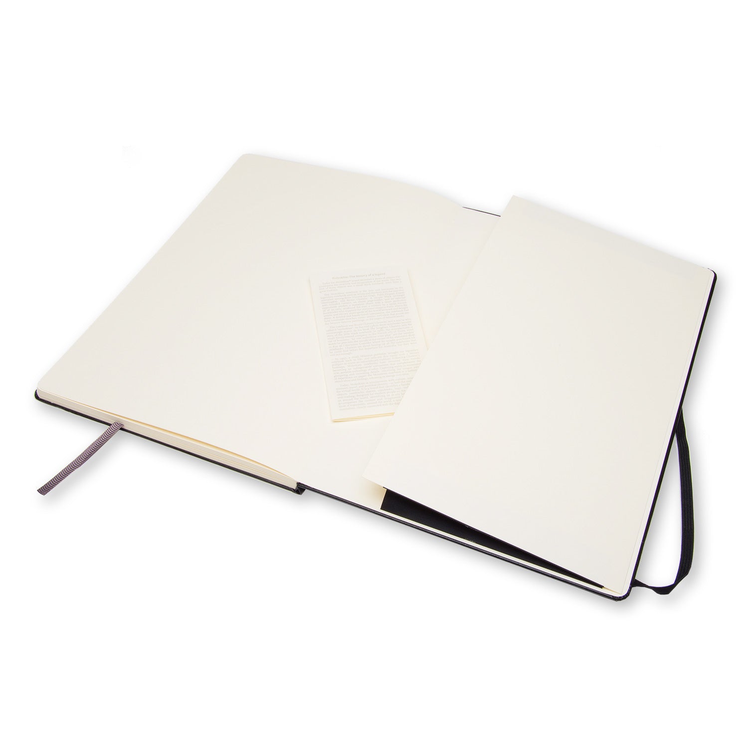 Moleskine Skizzenbuch A4, blanko, Fadenheftung, Hardcover, 96 Seiten, 165 g/m² – schwarz