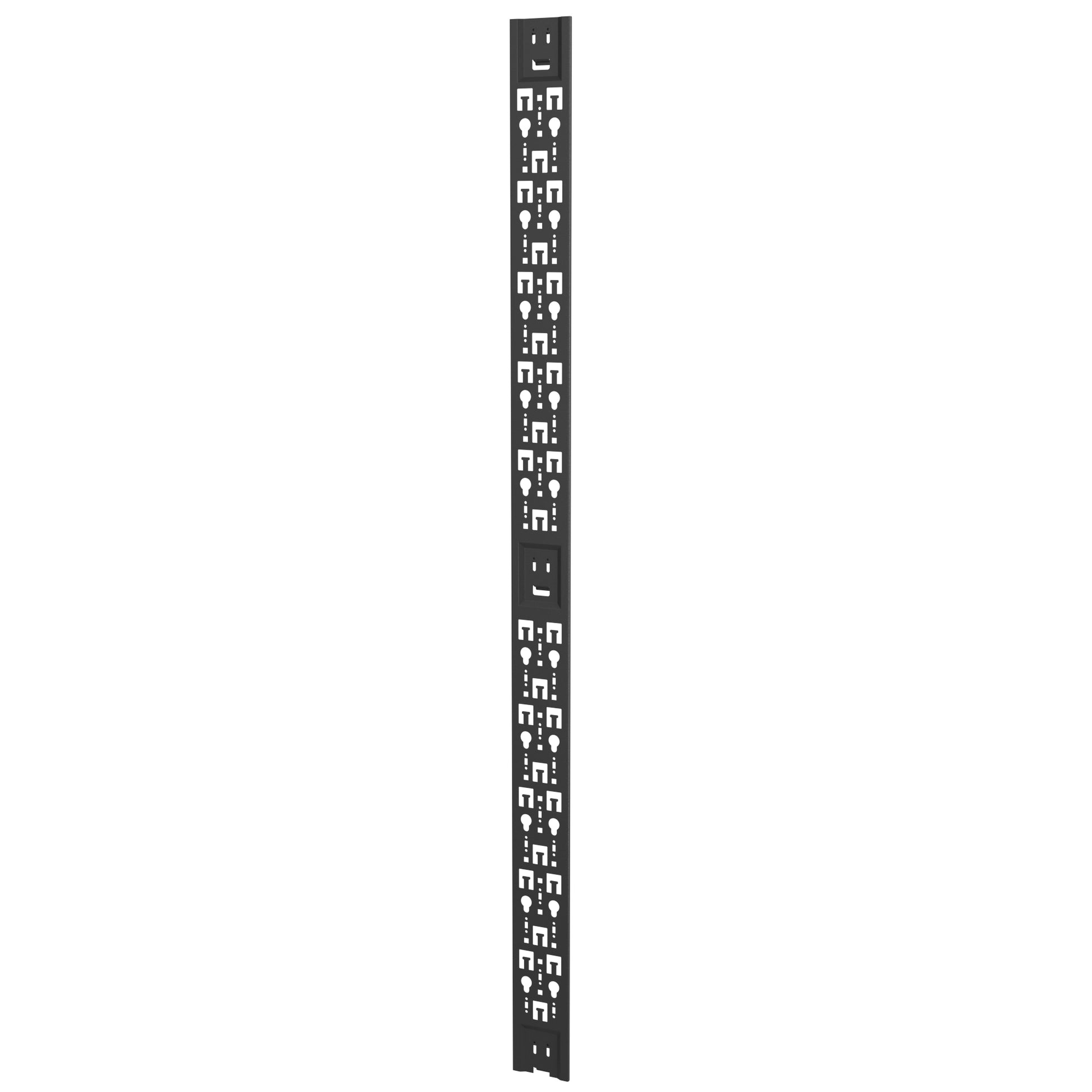 Vertiv Kabelmanagementtafel, 4"-breit, für 42U Racks, Schwarz