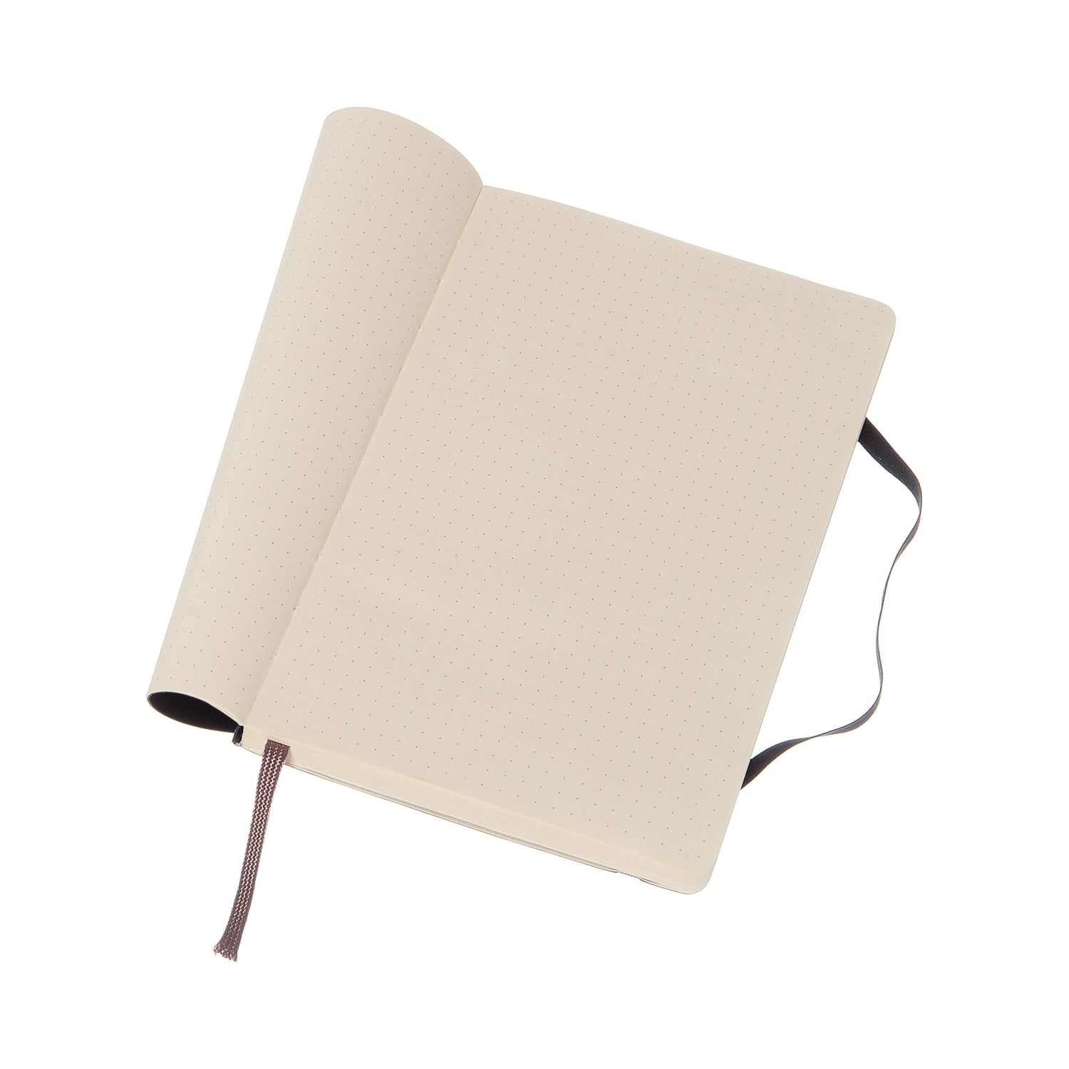 Moleskine Notizbuch, 90 × 140 mm, punktkariert, Leimbindung, Softcover, 192 Seiten, 70 g/m² – schwarz