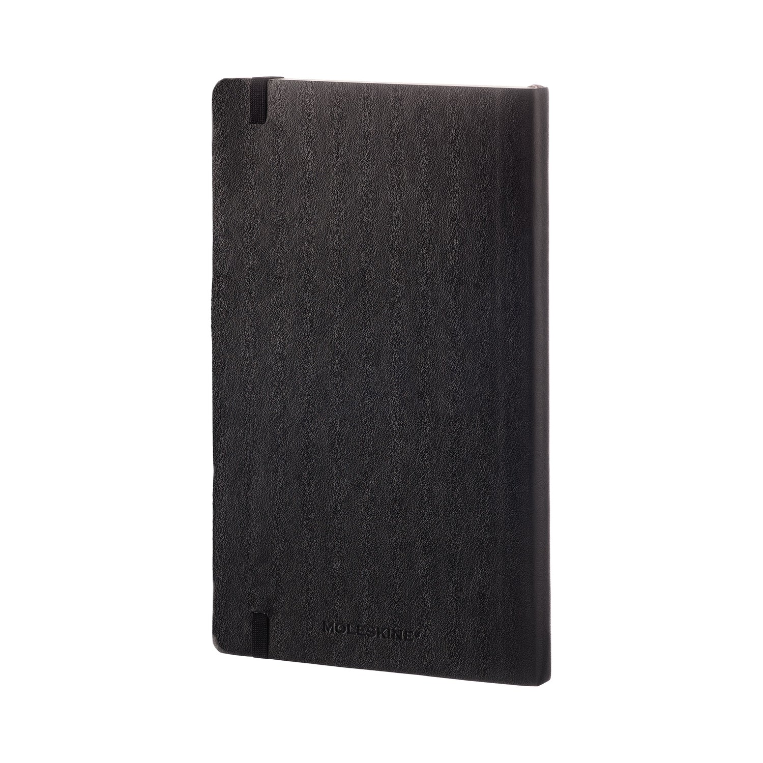 Moleskine Notizbuch – 90 × 140 mm – liniert – 70 g/m² – Softcover, Gummiband, Tasche – schwarz – FSC