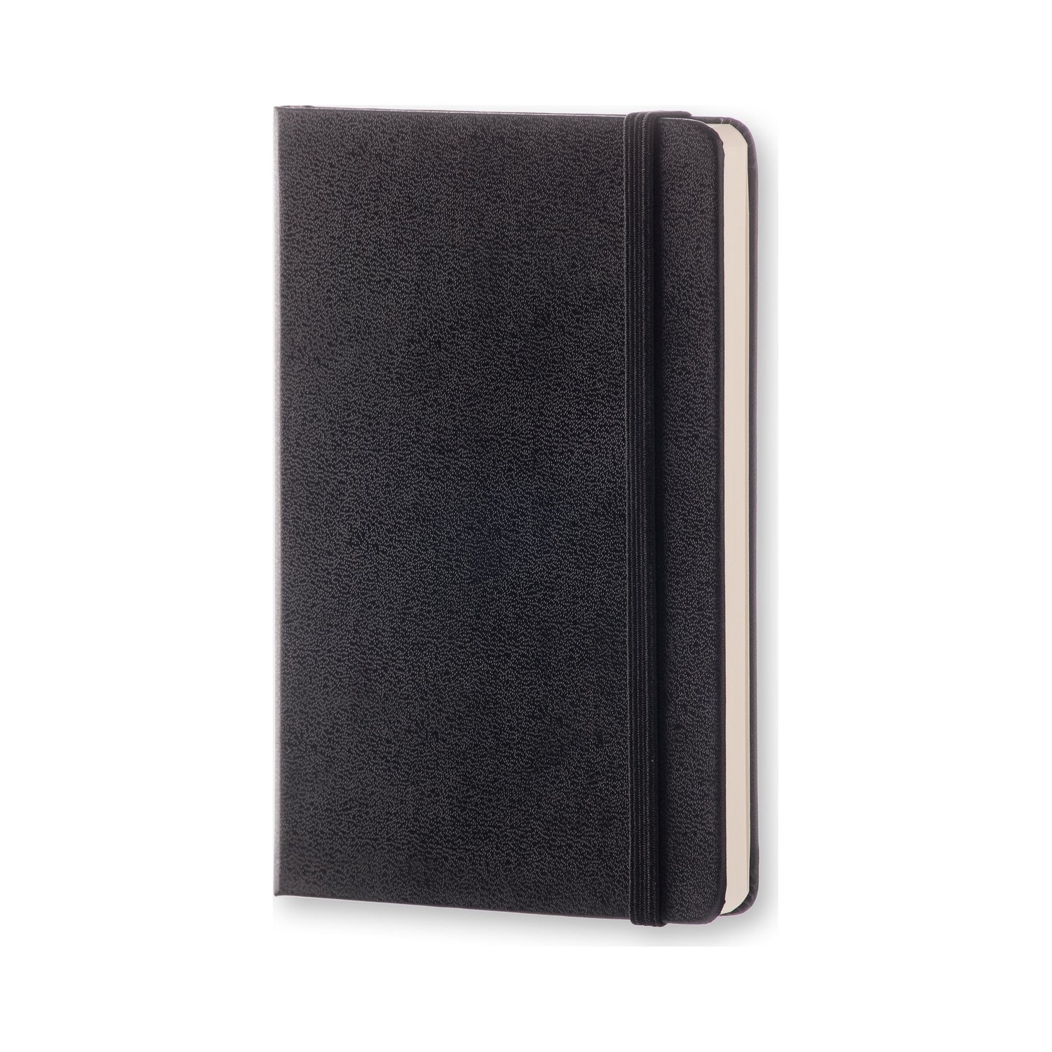 Moleskine Notizbuch – 90 × 140 mm – liniert – 70 g/m² – Hardcover, Gummiband, Einstecktasche – schwarz – FSC