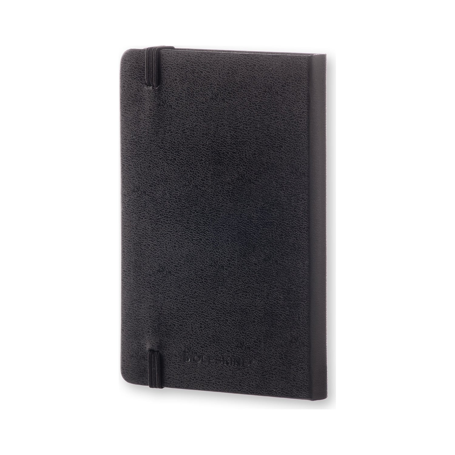 Moleskine Notizbuch – 90 × 140 mm – liniert – 70 g/m² – Hardcover, Gummiband, Einstecktasche – schwarz – FSC