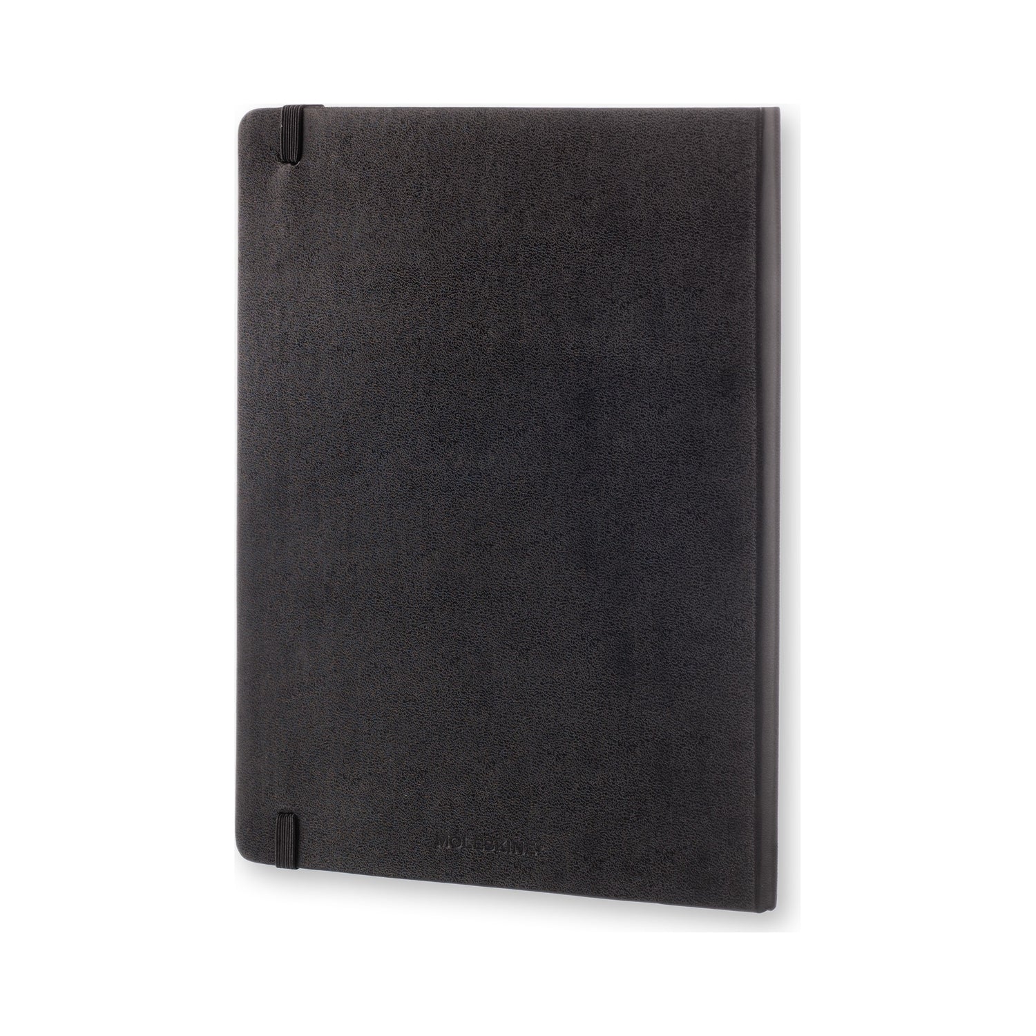Moleskine Notizbuch – 190 × 250 mm – kariert – 70 g/m² – Hardcover, Gummiband, Tasche, schwarz, FSC