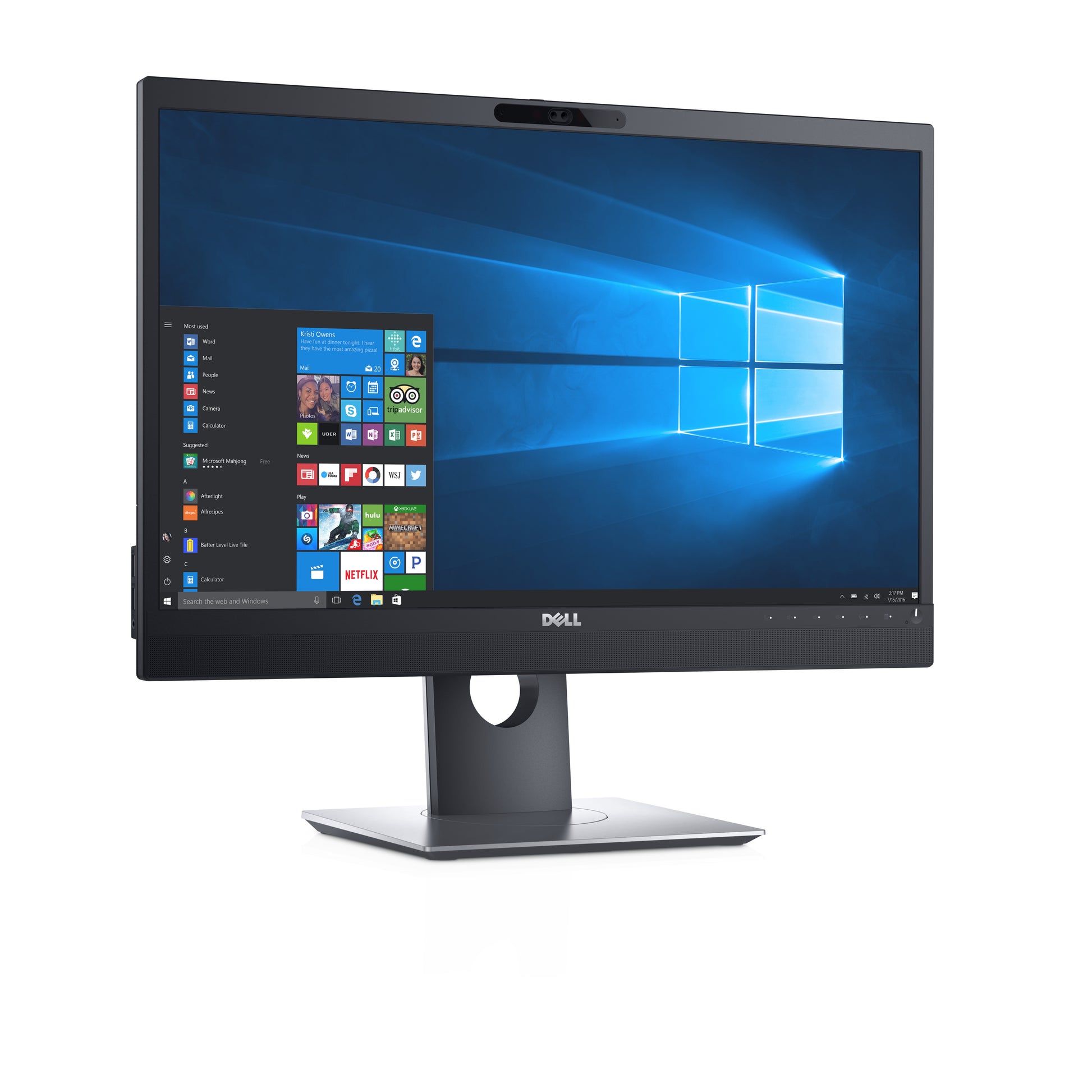 DELL P2418HZ – 23,8", 1920 × 1080 (Full HD), IPS, Webcam