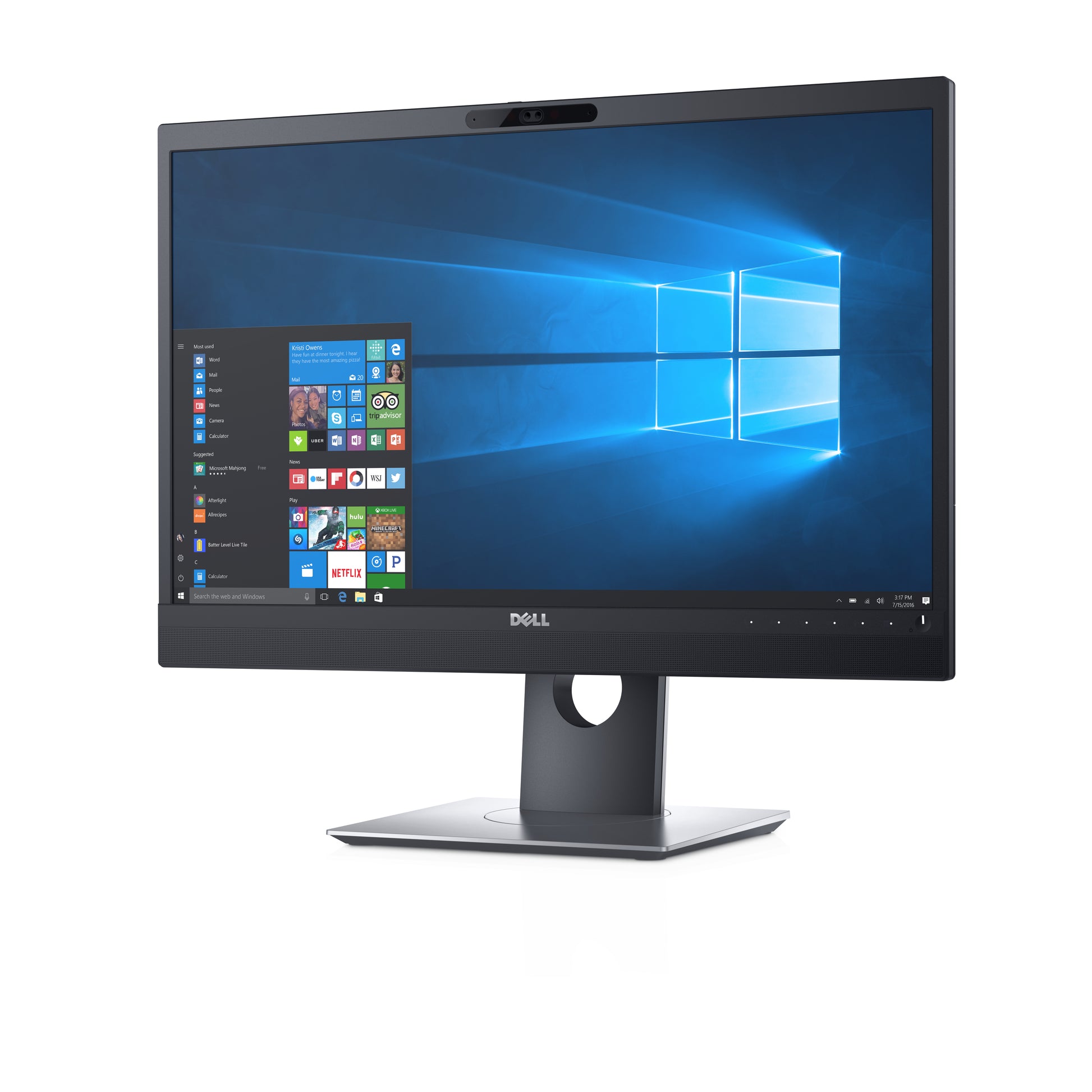 DELL P2418HZ – 23,8", 1920 × 1080 (Full HD), IPS, Webcam