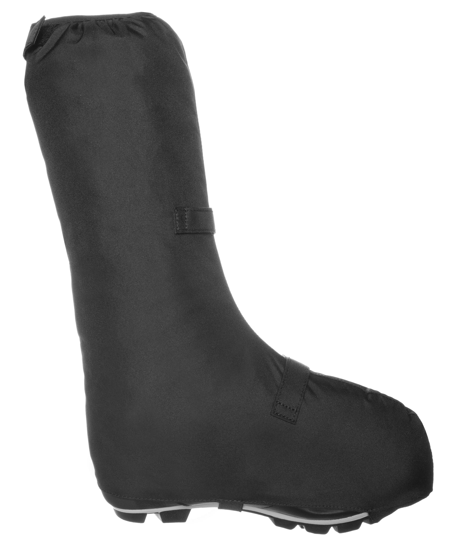 VAUDE Gamasche – 44–46 – Polyester, Schwarz, Wasserdicht, Reflektierend, Klettverschluss