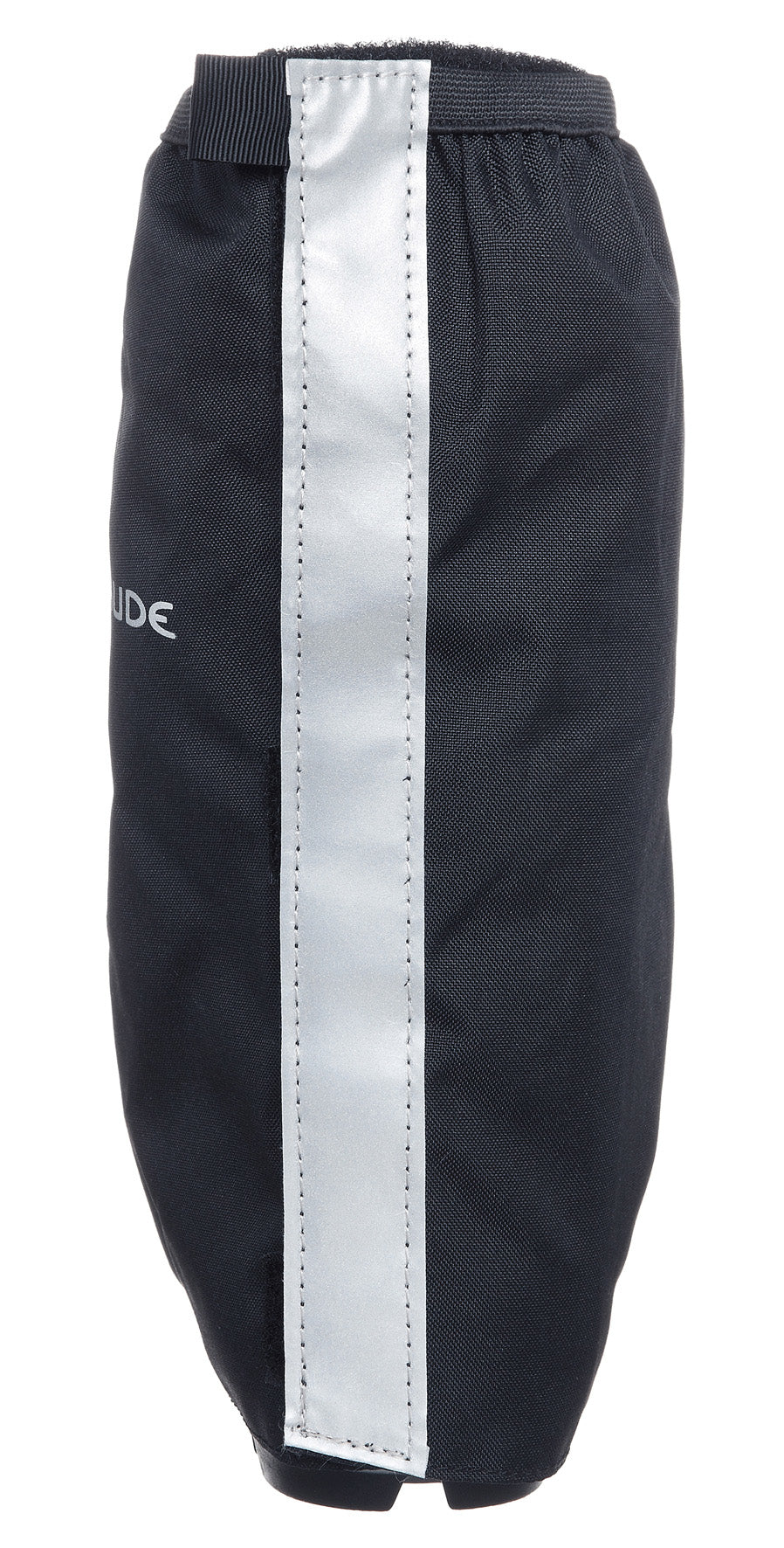 VAUDE Kurze Gamaschen – Schuhgrösse 40–43 – Schwarz, Polyester (recycelt), Klettverschluss, wasserfest