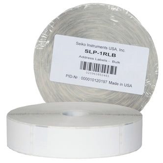Seiko Instruments SLP-1RLB – Etiketten (Rolle) 28 × 89 mm – weiss – permanent haftend – für Seiko SLP-Serie