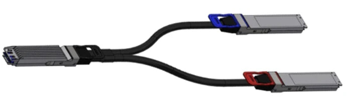 Nvidia MCP7Y00-N003 OSFP-auf-2×OSFP DAC-Kabel – 800 Gbit/s, 3 m