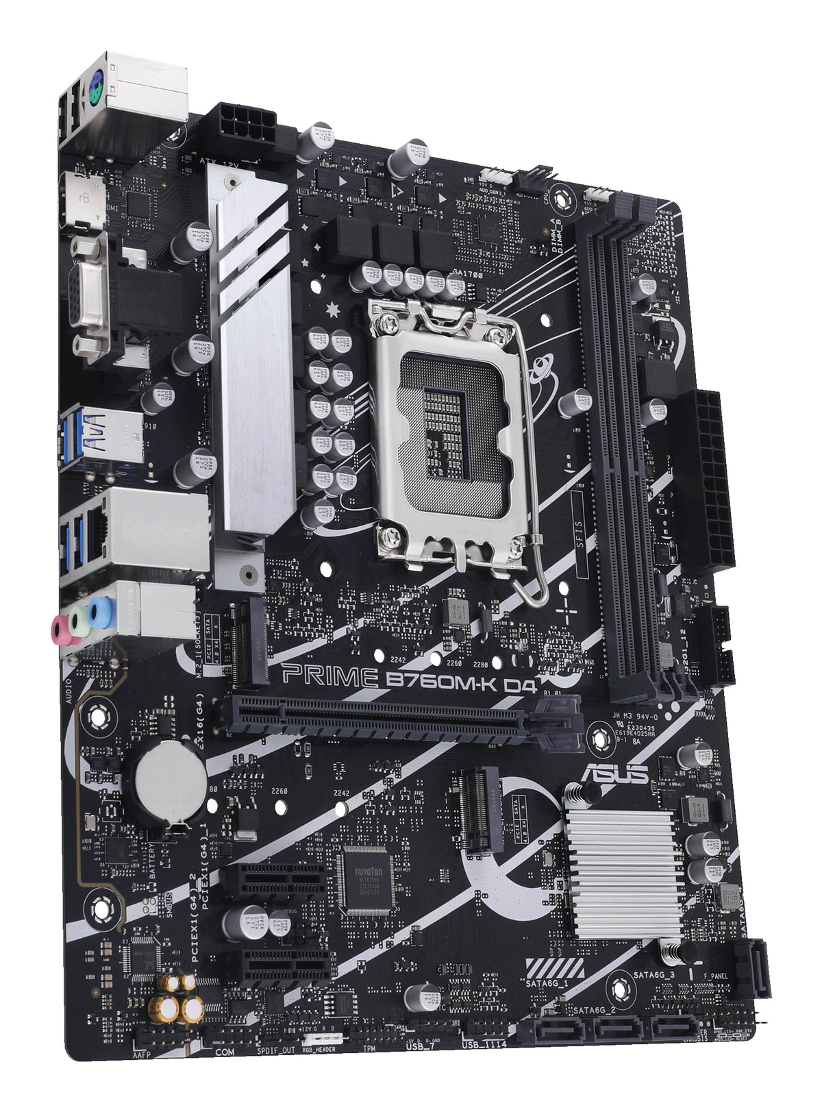 ASUS PRIME B760M-K D4 – Mainboard – LGA 1700, Intel B760, mATX, DDR4