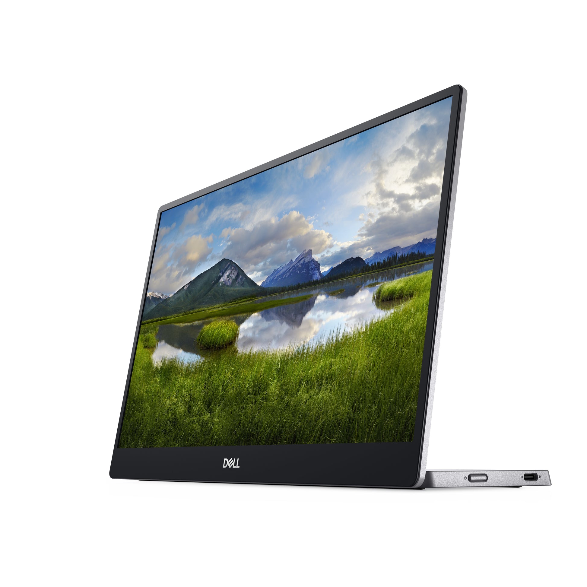 DELL P1424H – Monitor, 14", IPS, 60 Hz, 300 cd/m², 2× USB-C (DP Alt Mode, PD 65W), Schwarz