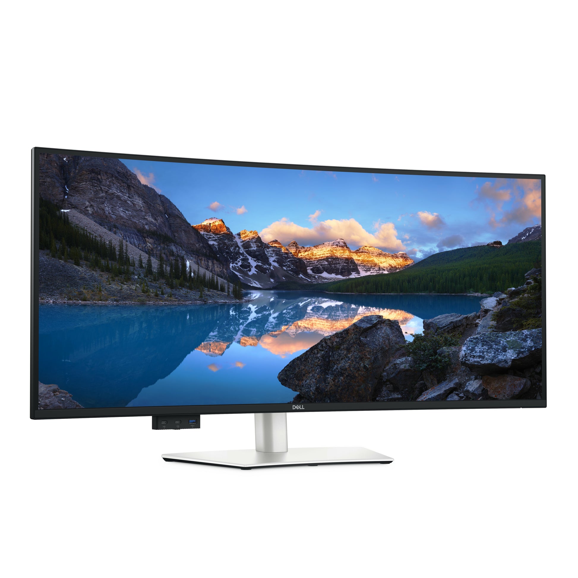 DELL U4025QW – 40" Gebogen 2500R, 5120 × 2160, IPS, 120 Hz, USB-C 140 W, KVM, LAN