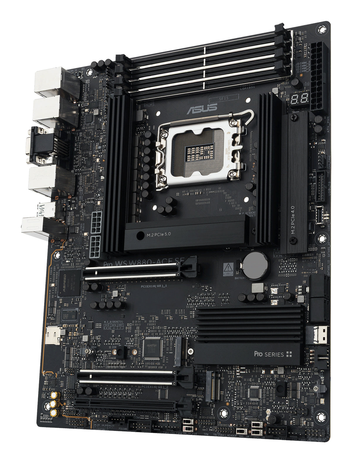 ASUS PRO WS W880-ACE SE – Mainboard – LGA 1851, W880, ATX, DDR5