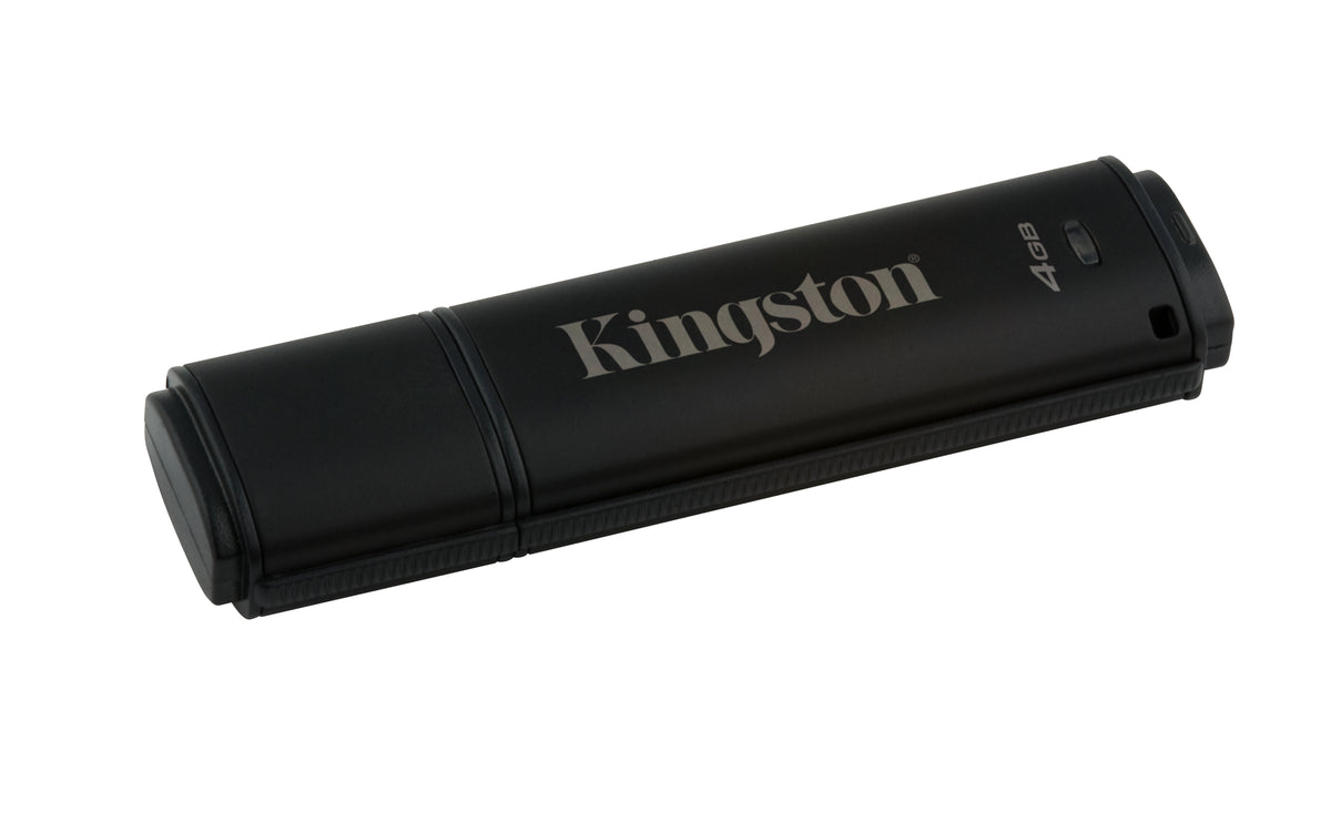 Kingston Technology Kingston DataTraveler 4000G2 – 4 GB, USB 3.2 Gen 1, 256-Bit AES, FIPS 140-2, Passwortschutz, IPX8