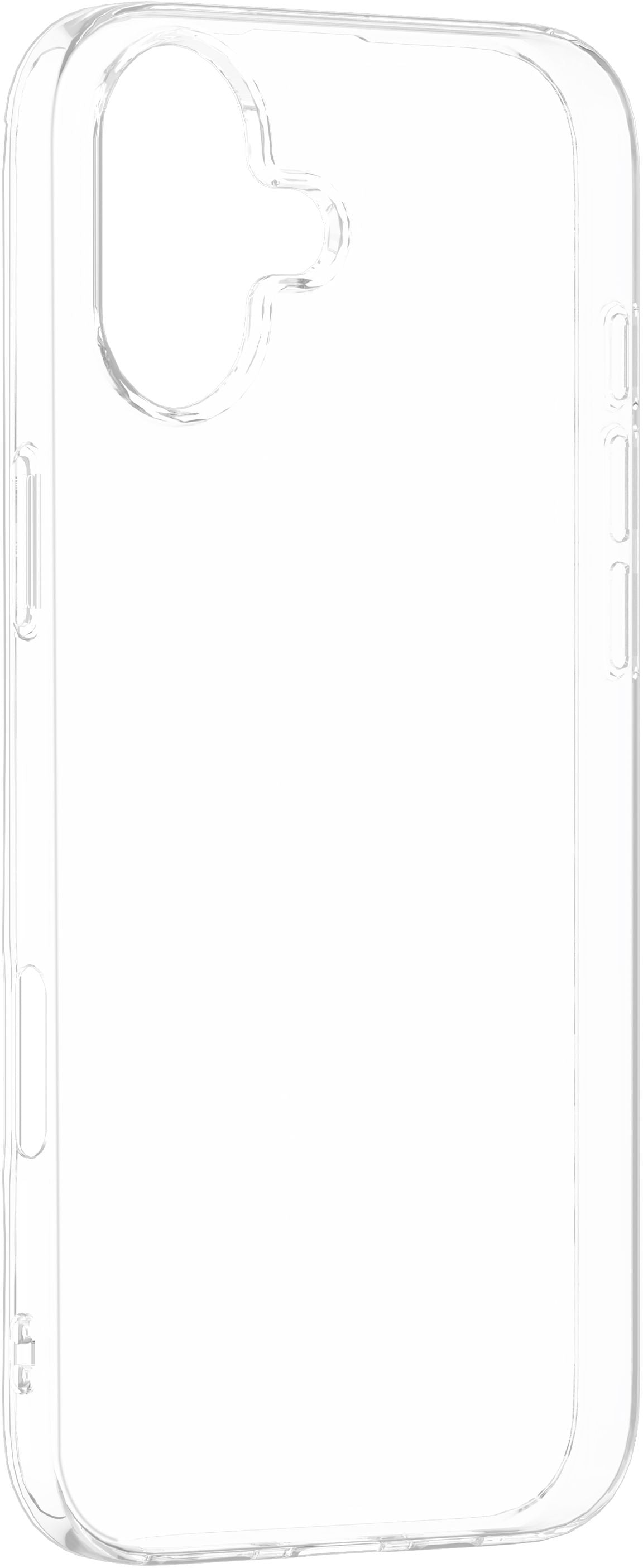 eSTUFF INFINITE (GRS) VIENNA – Backcover – für Apple iPhone, TPU, Transparent
