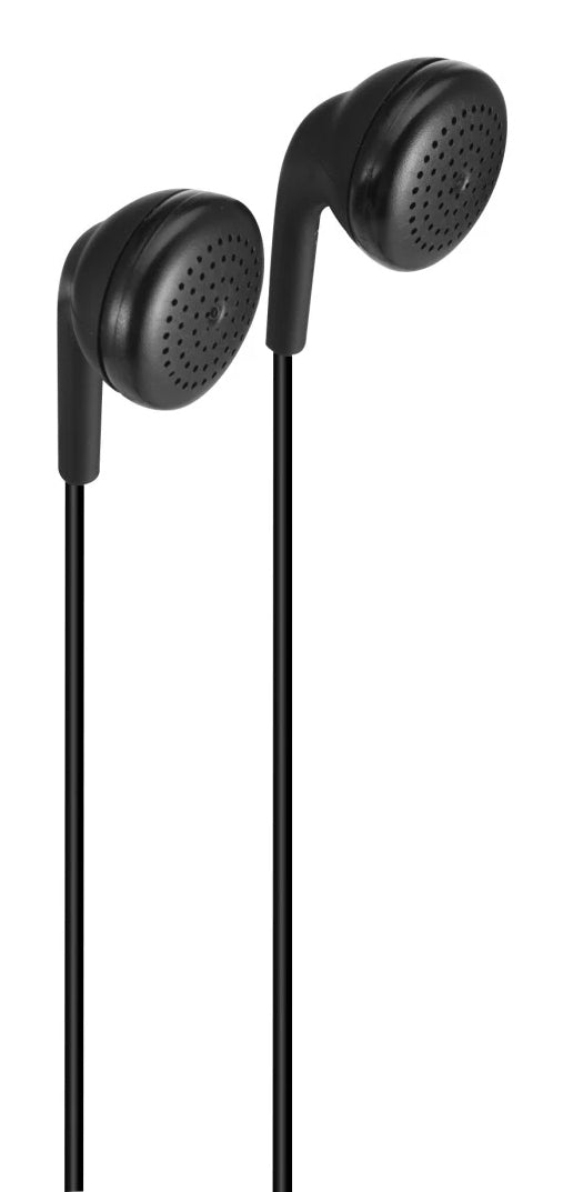Hama Bubbly II In-Ear Kopfhörer – Stereo, Kabelgebunden, 3,5 mm Klinke, Schwarz
