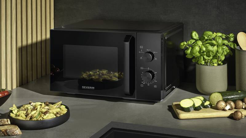 Severin Solo-Mikrowelle MW7796 – 28 l, 900 W – schwarz
