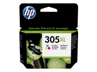 HP Tintenpatrone 305XL, dreifarbig, High Yield, Original – für DeskJet, ENVY und andere