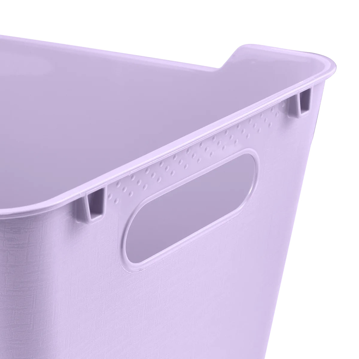 keeeper Aufbewahrungsbox 12 l ohne Deckel – Polypropylen – Violett – 235 × 200 × 355 mm