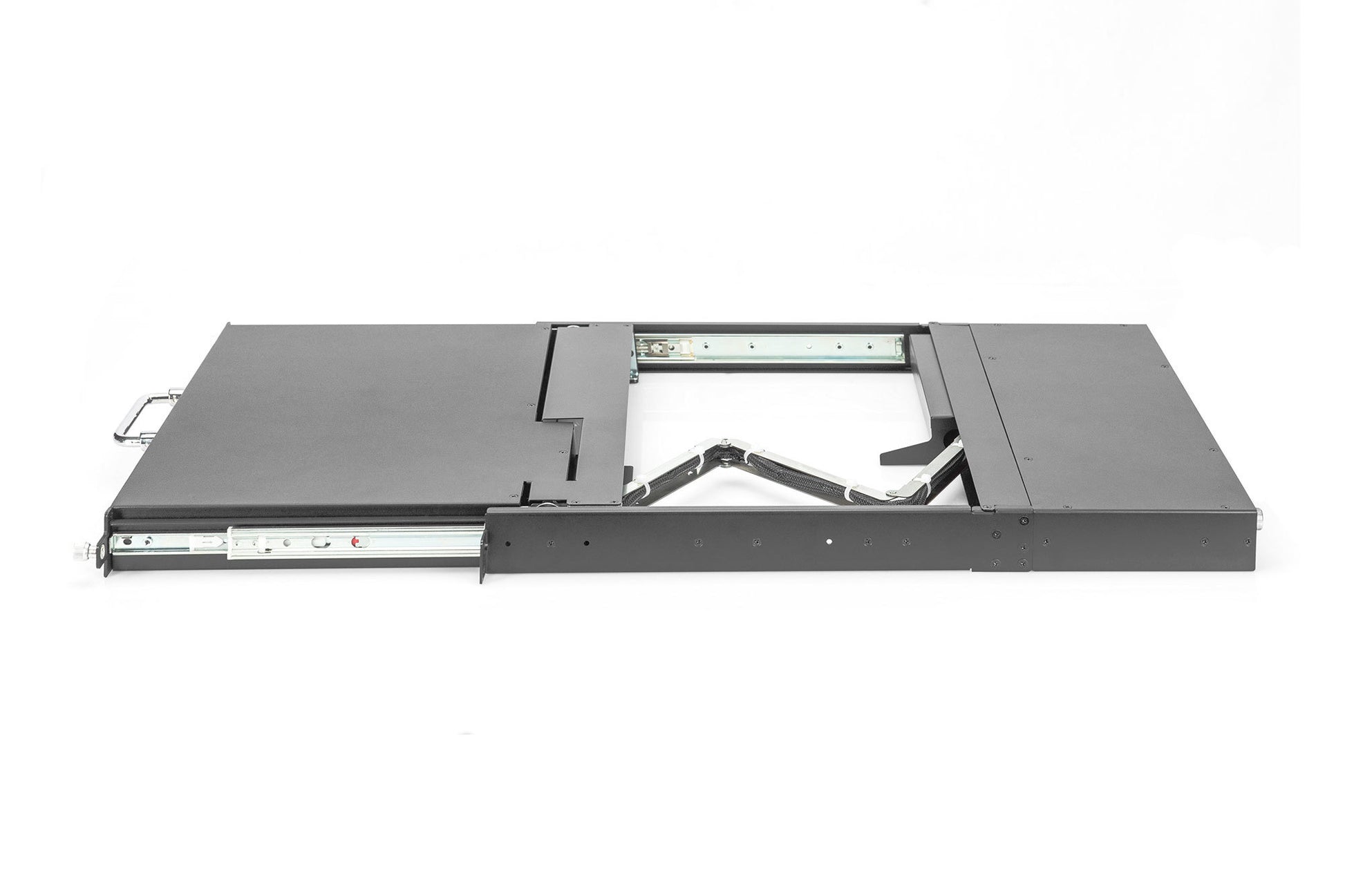 Digitus 17" Rack-LCD-Konsole – 1920 × 1080, 16-Port KVM, Deutsch – 1U