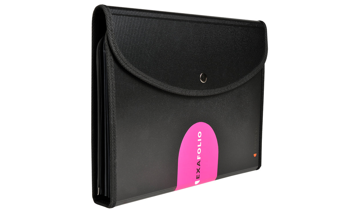 Exacompta Sammelmappe für A4, Kunststoff, schwarz