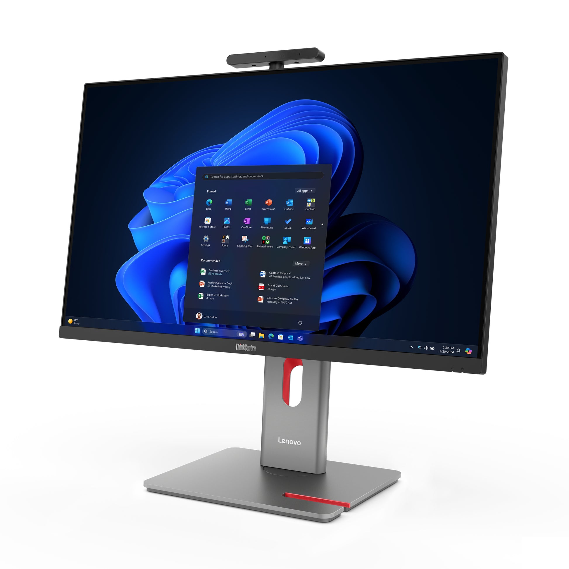 Lenovo ThinkCentre M90a Pro Gen 6 (27") All-in-One-PC, Windows 11 Pro, Tastatursprache: Schweiz